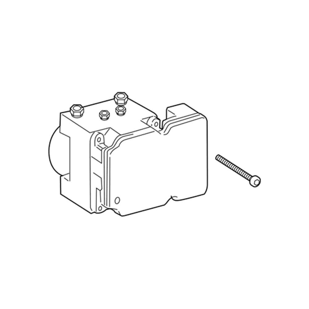 44050-0C240 | Genuine Toyota® Brake Actuator Assembly for Toyota Tundra Back-left angle