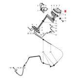 68086586AA | Genuine Mopar® Anti-Lock Brake System (ABS) Control Module Exploded View Diagram