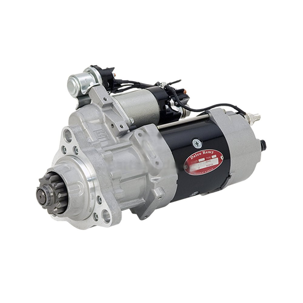 8200329 | Genuine Delco Remy® 39MT Starter Motor 12 Teeth for DD13, DD15, DD16 and MBE4000 Front-right angle