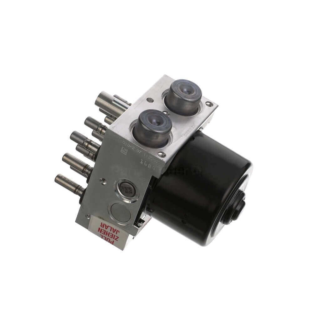 DT4Z-2C215-A | Genuine Ford® Hydraulic Anti-Lock Brake System (ABS) Control Unit for Lincoln, Ford Back-left angle