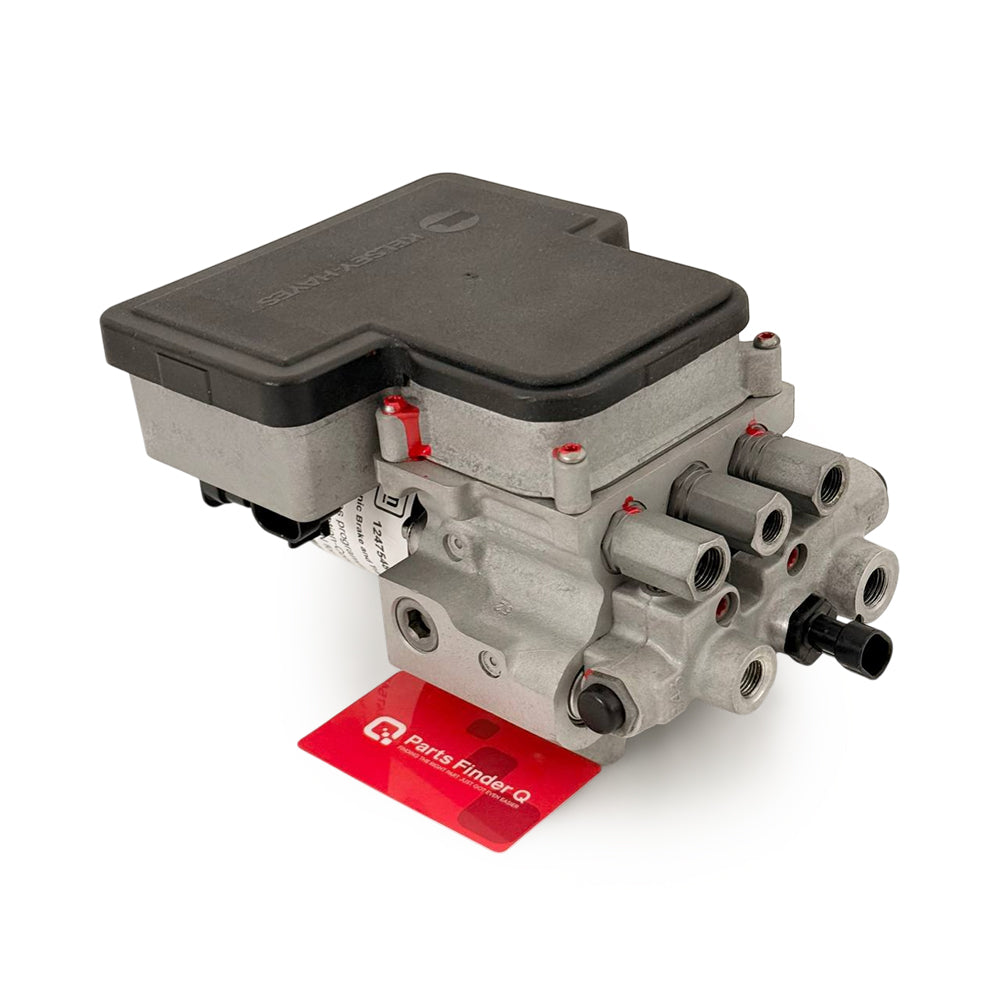 12389543 & 12475491 | Genuine GM® ABS Brake Control Module with Hydraulic Modulator Assembly Back-right angle
