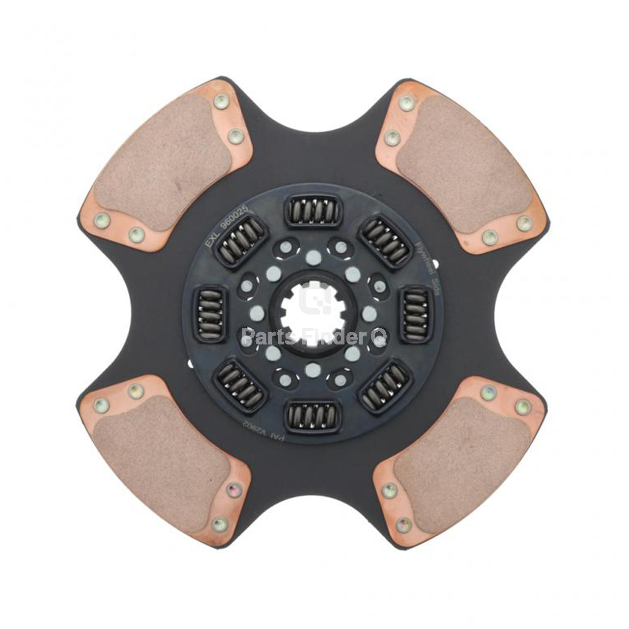 2104-128282 | Genuine Mack® Rear Clutch Disc Bottom view