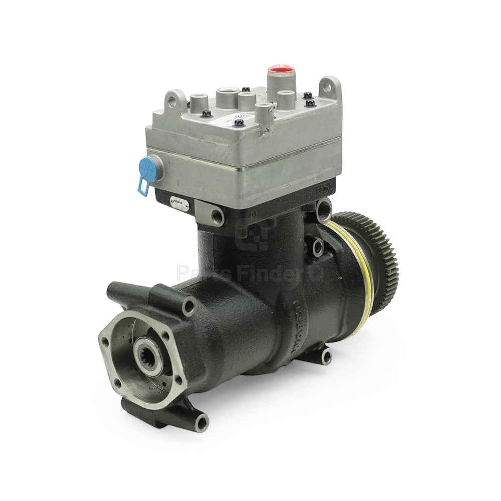 2121411 | Genuine Paccar® Air Brake Compressor 1 Cylinder for MX-13 Back-left angle