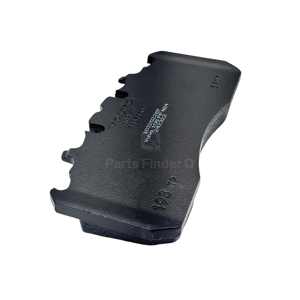 23649812 | Genuine Volvo® Air Disc Brake Pad Kit Part number marking view