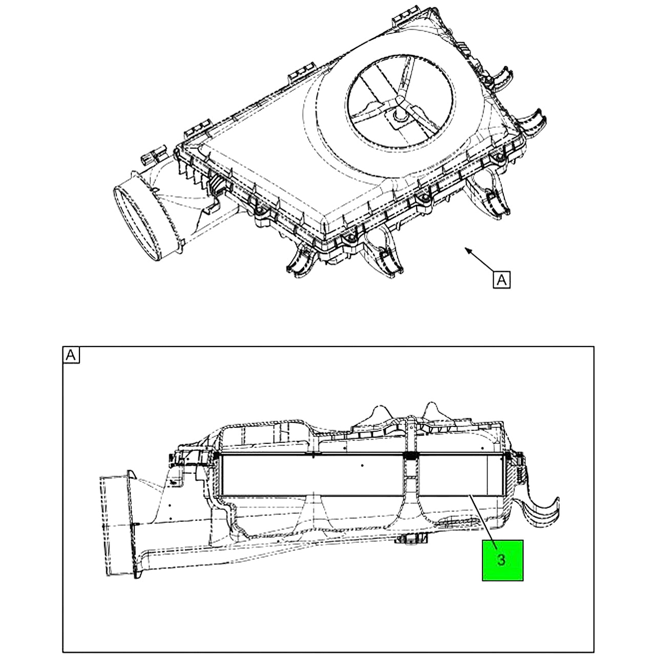 1419302S01 | Genuine International® Air Filter