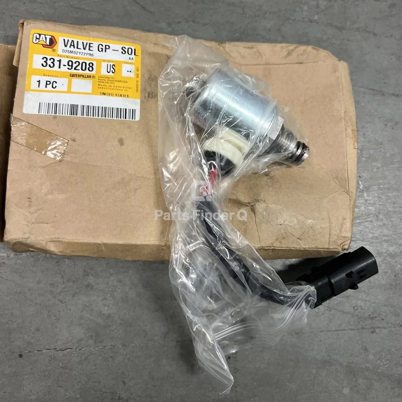 331-9208 | Genuine Cat® Fuel Control Solenoid Valve