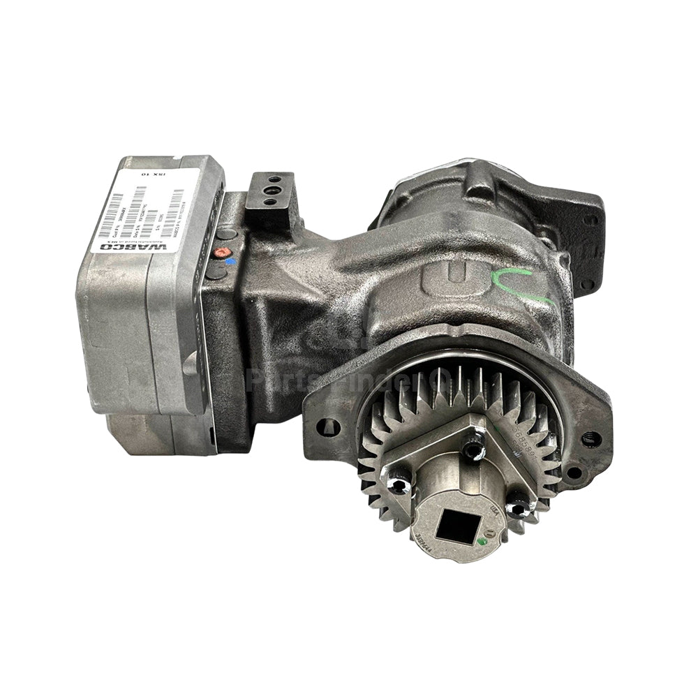 3687344 | Genuine Cummins® Air Brake Compressor 1 Cylinder for ISX, QSX Front side

