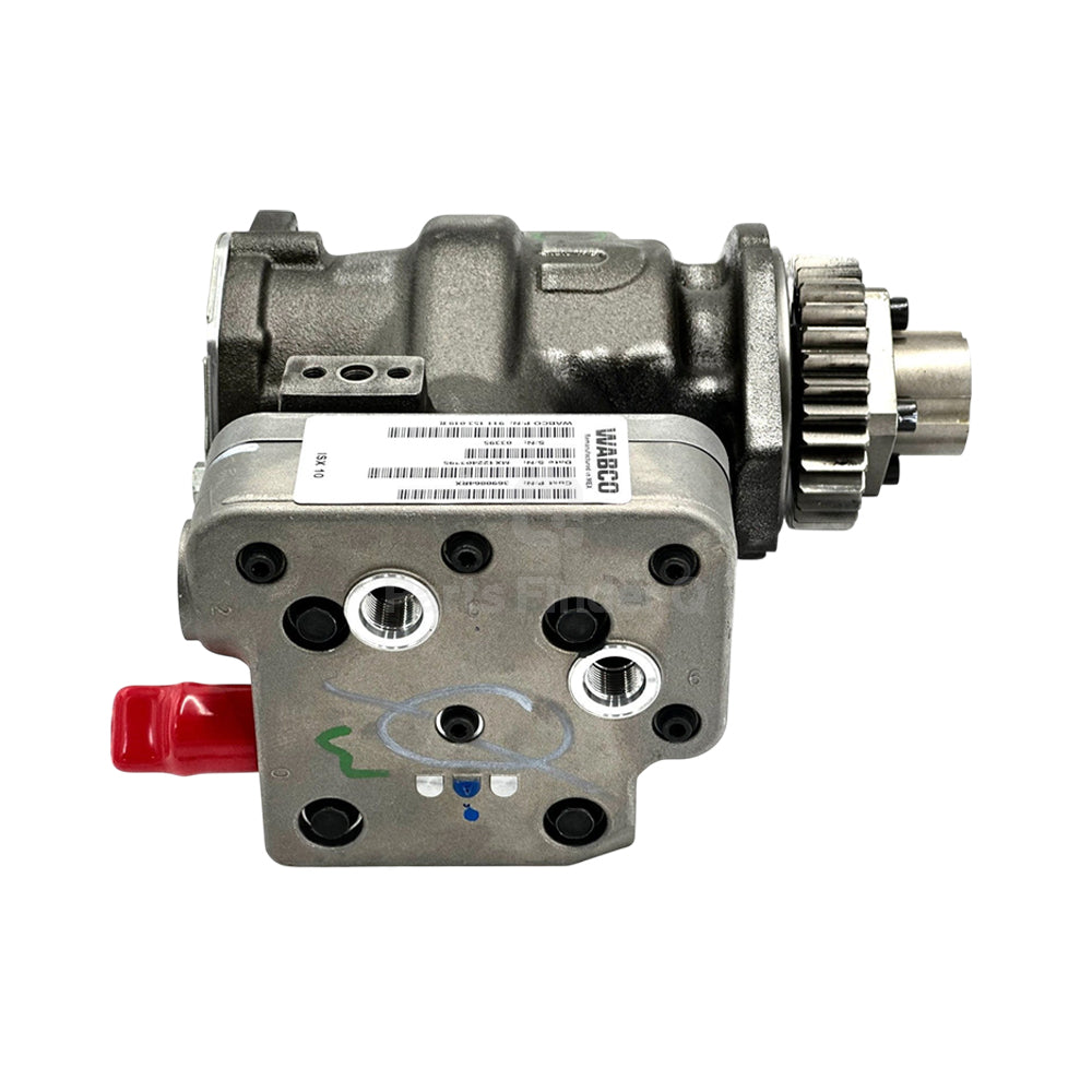 3690864RX | Genuine Cummins® Air Brake Compressor 1 Cylinder for ISX, QSX Bottom view
