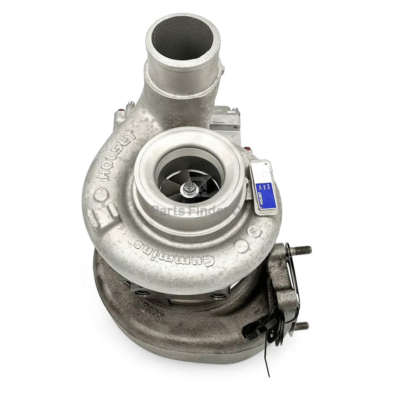 3770973 | Genuine Cummins® Turbocharger HE351VE with Actuator Top view