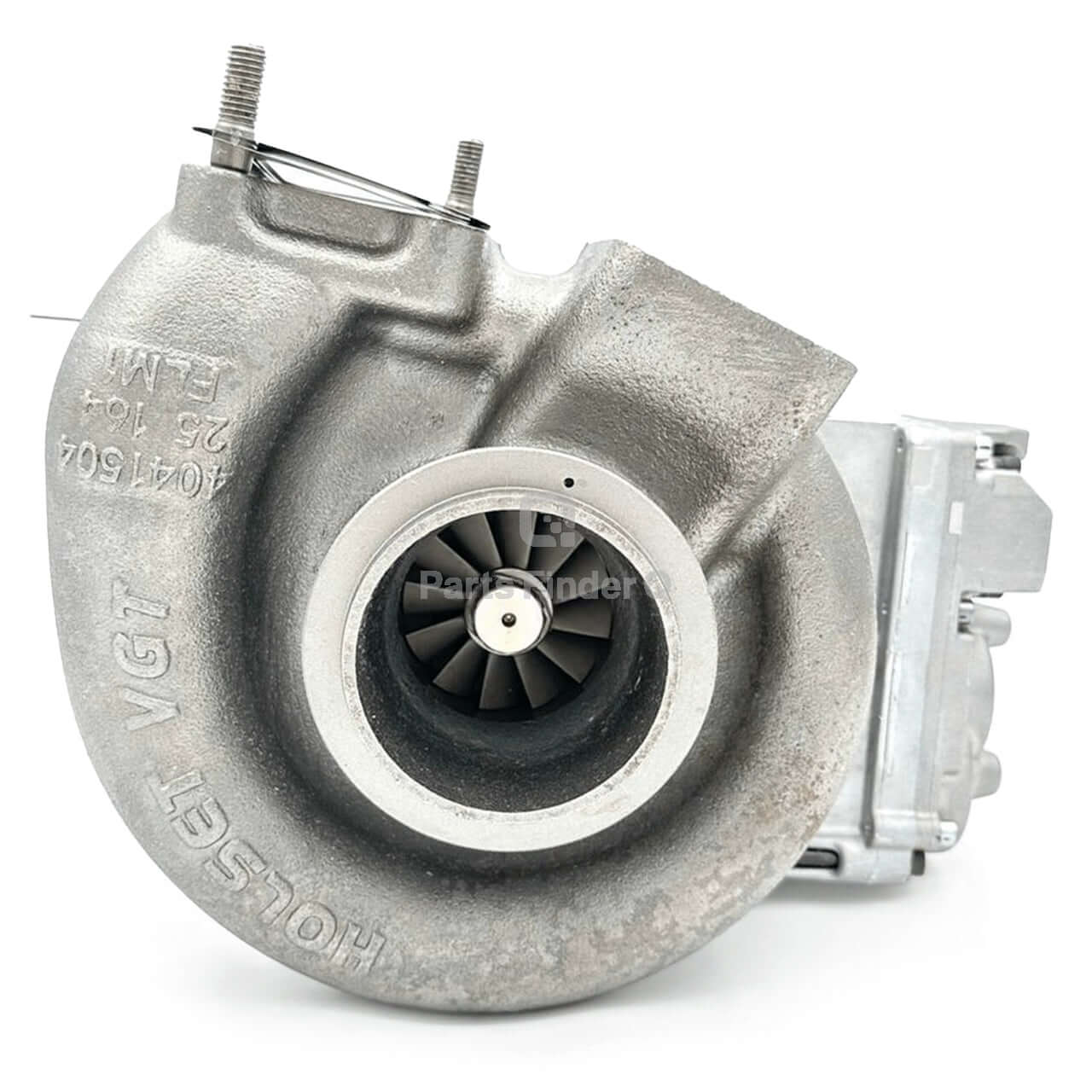 3799833 | Genuine Cummins® Turbocharger HE351VE With Actuator Bottom view