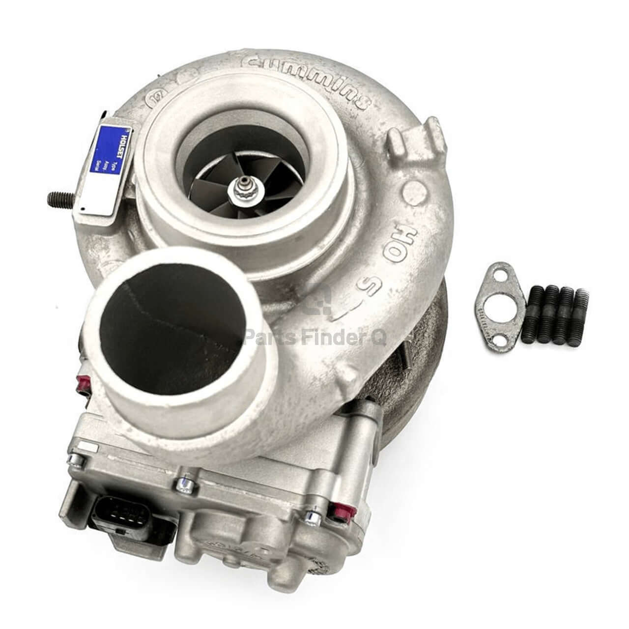 3799833 | Genuine Cummins® Turbocharger HE351VE With Actuator Right-top angle