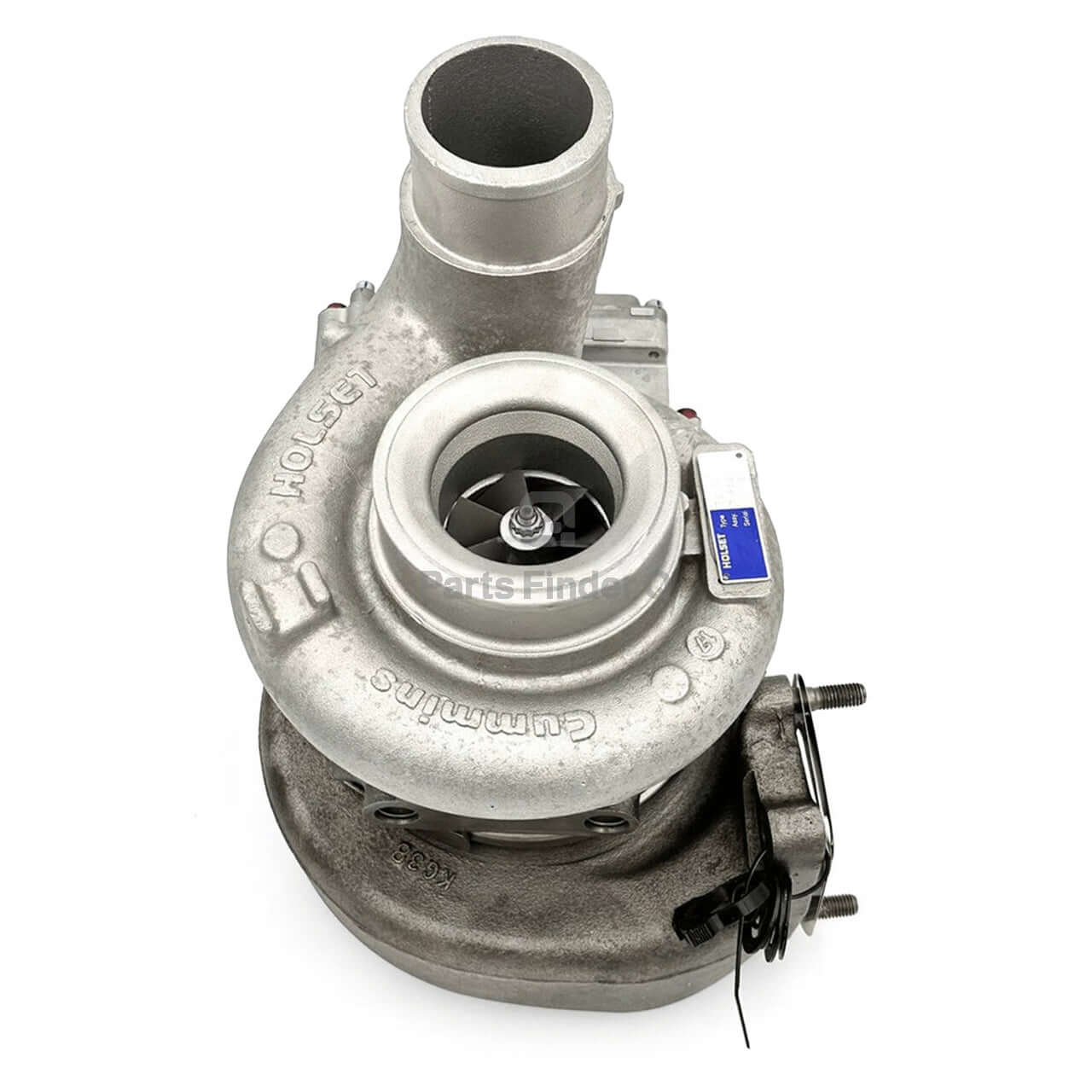 3799833 | Genuine Cummins® Turbocharger HE351VE With Actuator Top view
