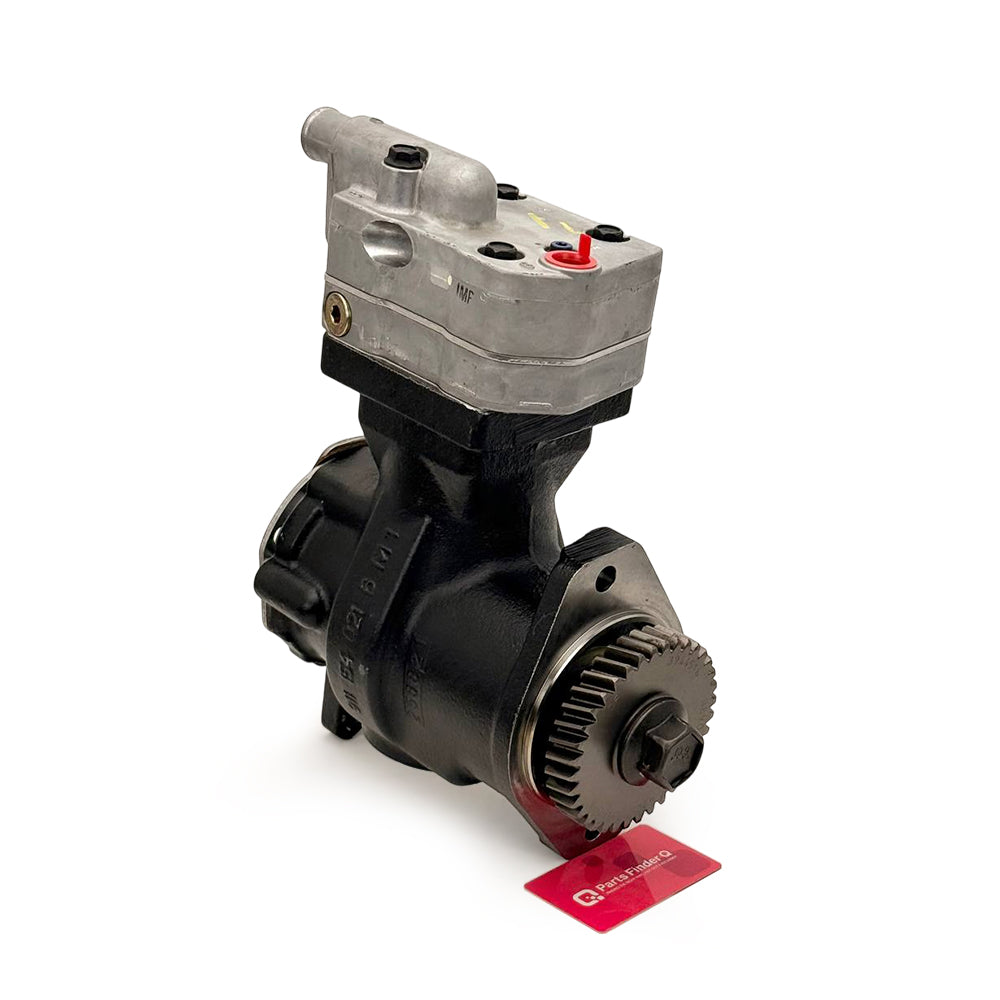 3966517 | Genuine Cummins® 1 Cylinder Air Brake Compressor for ISB and B engines Front-left angle