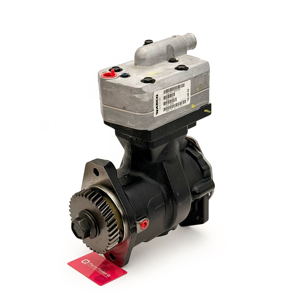 3966517 | Genuine Cummins® 1 Cylinder Air Brake Compressor for ISB and B engines Front-right angle