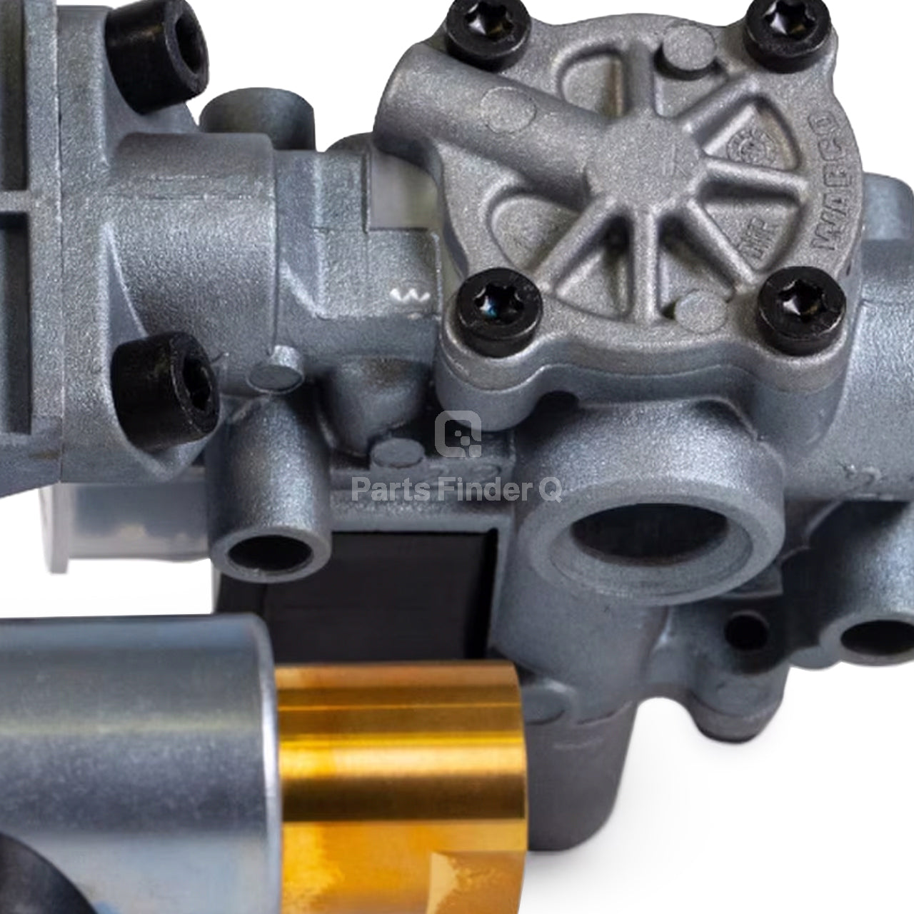 4006110360 | Genuine Wabco® ABS Brake Relay Valve 12V Top Zoomed-in right detail 