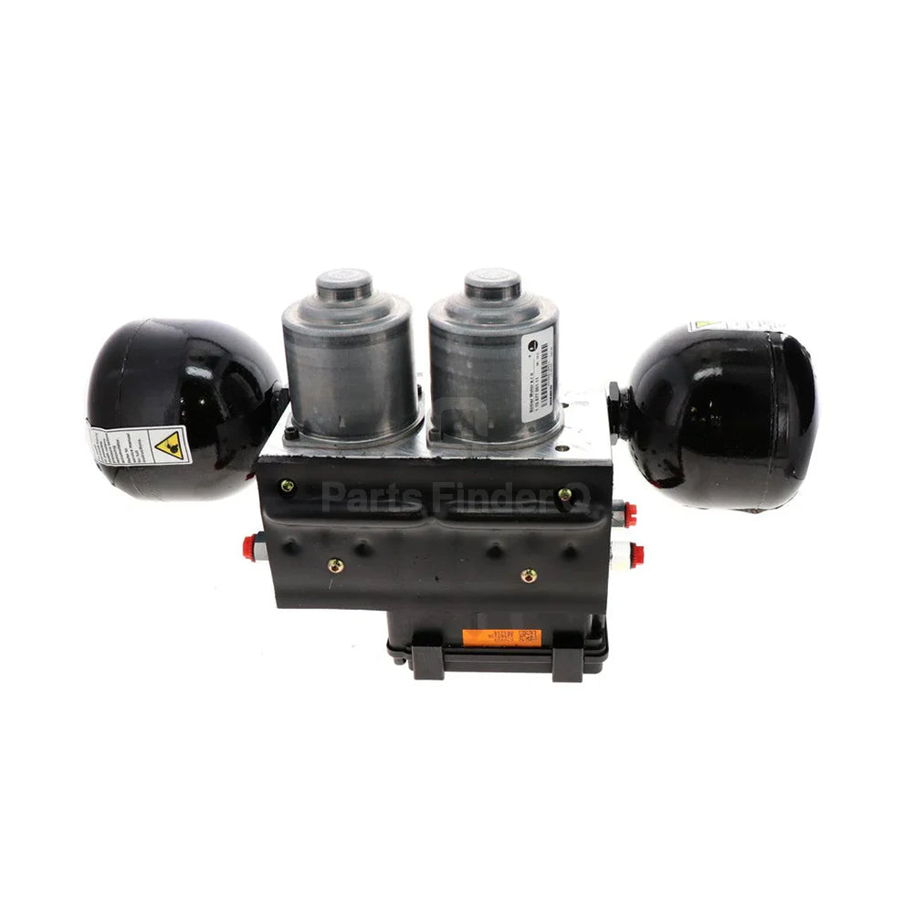 4008518760 | Genuine Wabco® Hydraulic Power Brake Assembly w/ ECU 8 Coils for Ford and International Back side