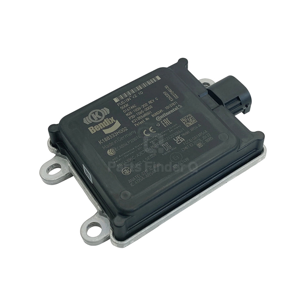 4383932C2 | Genuine International® / Navistar® Fusion Radar Sensor Module FLR-25 Angled rear-left view