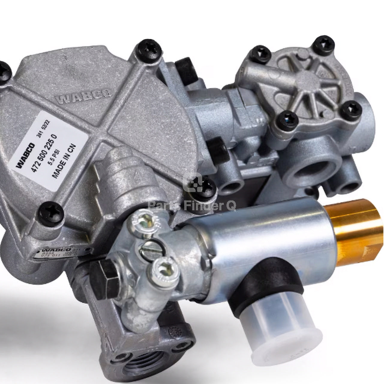 4725002250 | Genuine Freightliner® ABS Brake Relay Valve 12V Right-top angle