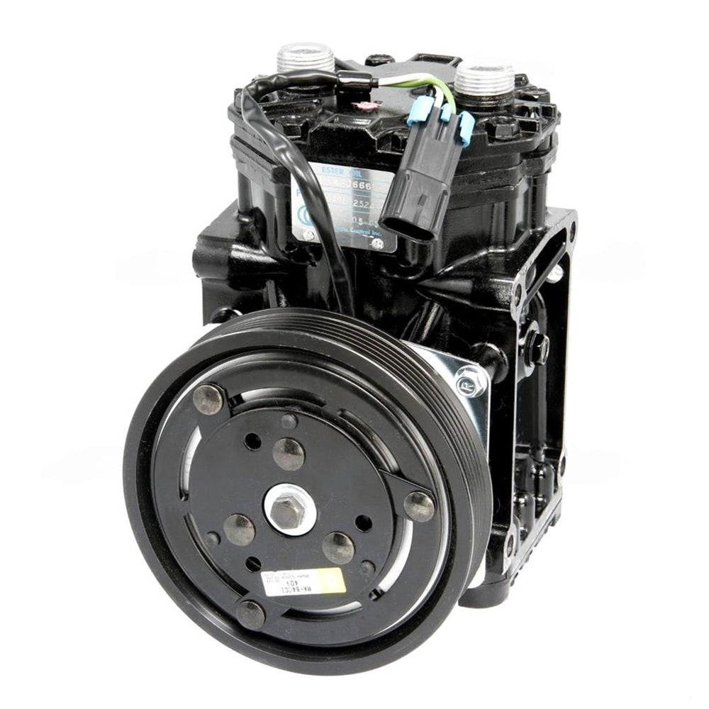 48825243C | Genuine International® A/C Compressor With Clutch Top-front angle