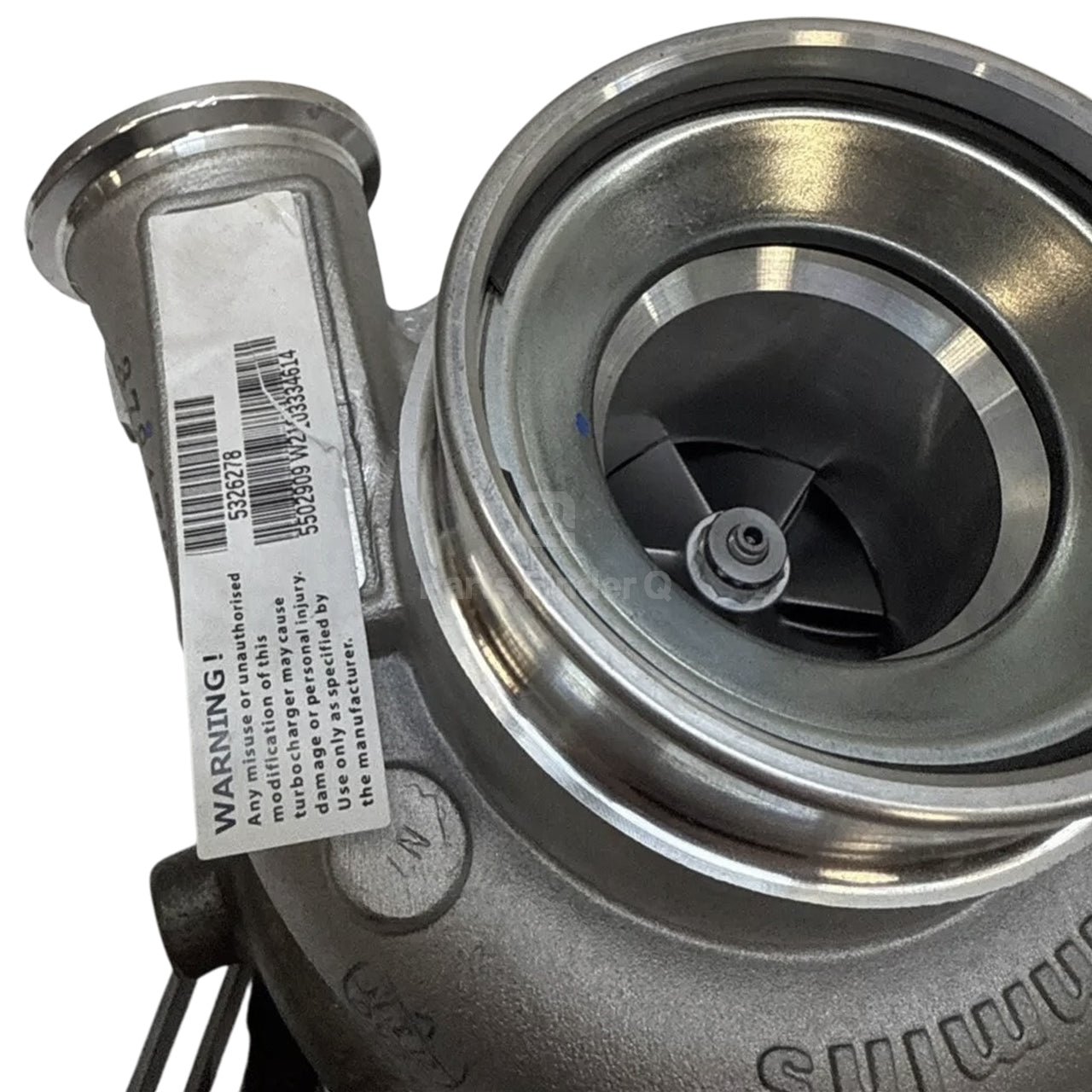 5321673 | Genuine Cummins® VGT EC-1 Turbocharger HE200VG Label/sticker view