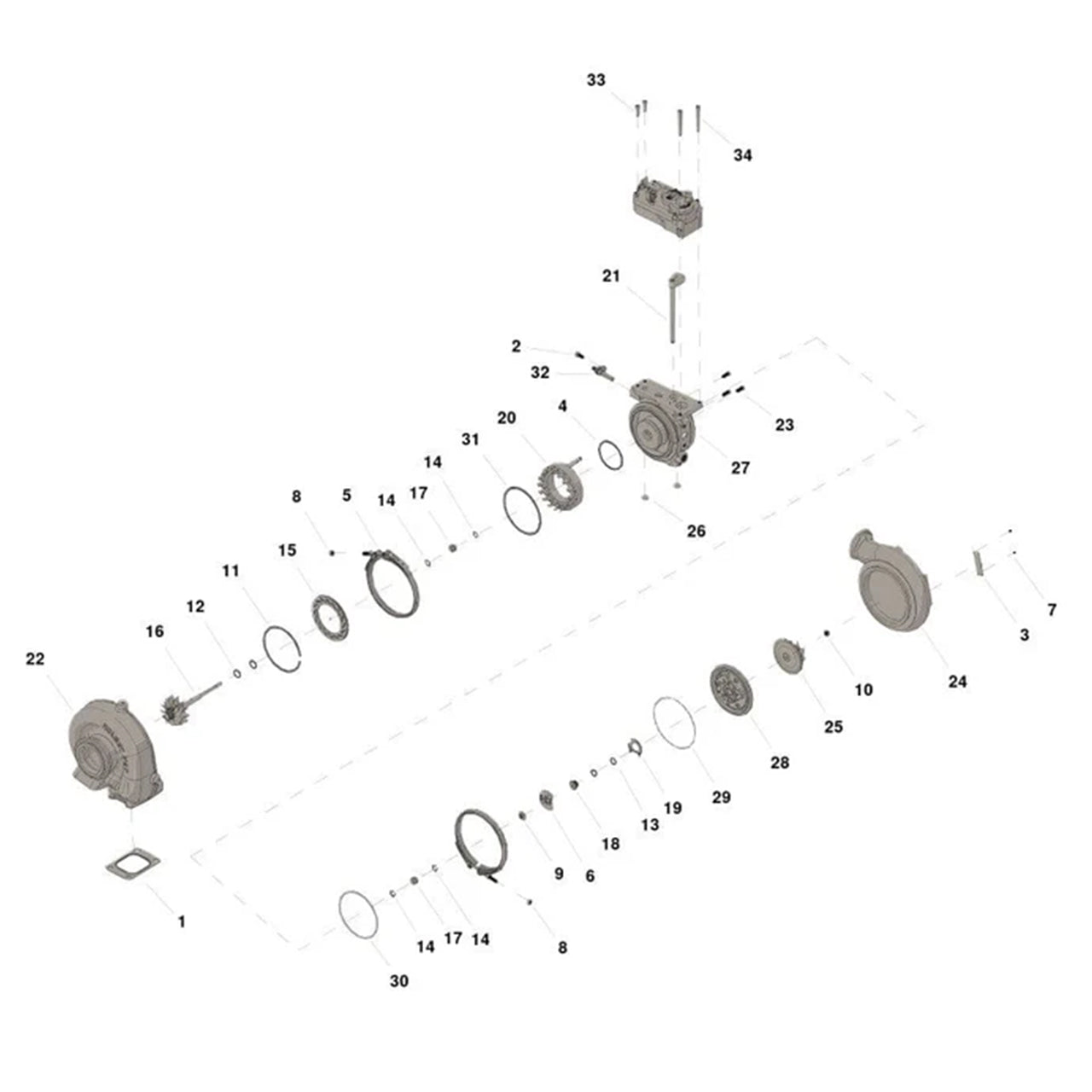 5327344 | Genuine Cummins® Turbocharger
