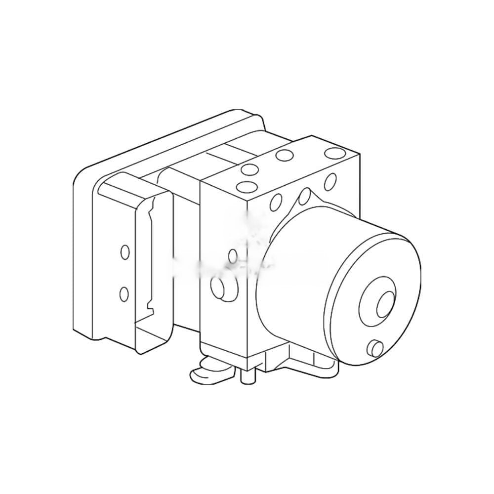 57110-SHJ-A51 | Genuine Honda® ABS VSA Brake Control Module with Hydraulic Modulator Assembly Diagram View