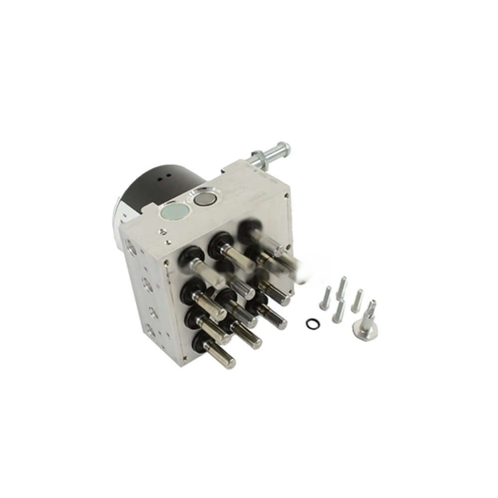 68067060AA | Genuine Mopar® Anti-Lock Brake System (ABS) Hydraulic Control Unit for Jeep and Dodge Front-left angle