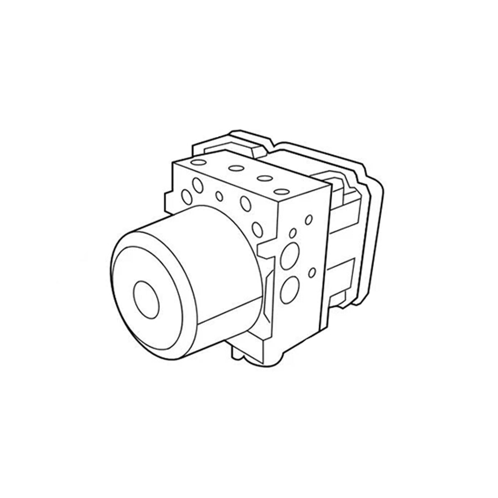 68067458AA & 68067457AA | Genuine Mopar® ABS Brake Control Module & Hydraulic Control Unit Assembly Diagram View