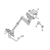 68142314AC & 68061772AA | Genuine Mopar® ABS Brake Control Module & Hydraulic Control Unit Assembly Exploded View Diagram