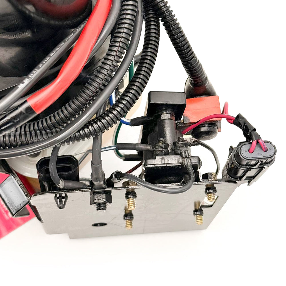 865380A25 | Genuine Mercury Mercruiser® Trim Pump Assembly Left-Side Close-Up View