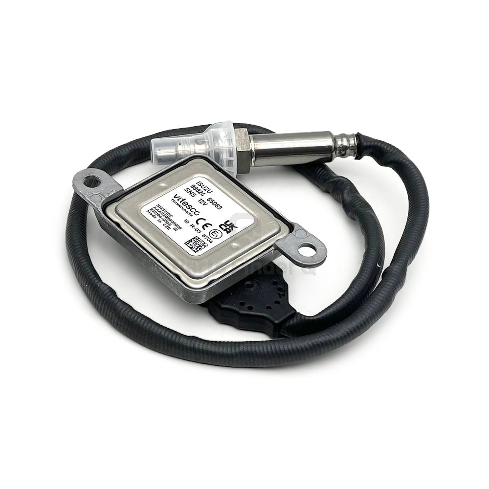 8982465060 | Genuine Isuzu® (NOx) Nitrogen Oxide Sensor for FTR, NPR, NQR and NRR trucks Back-left angle
