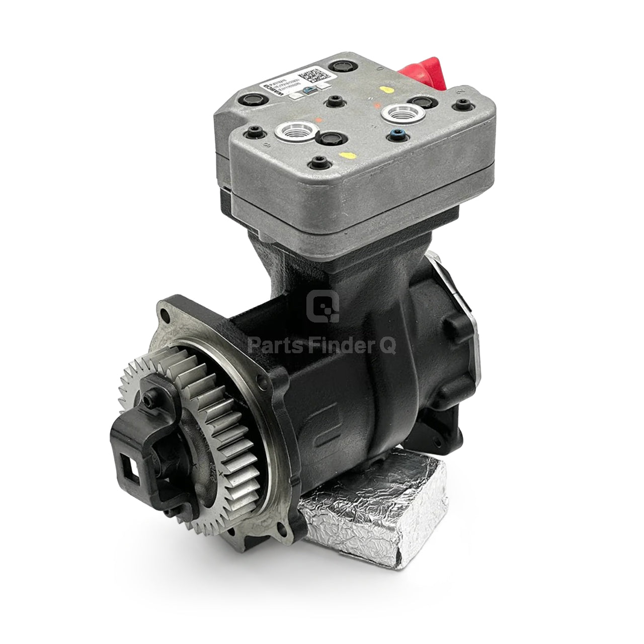 9111535100X | Genuine Haldex® Air Brake Compressor Front-right angle