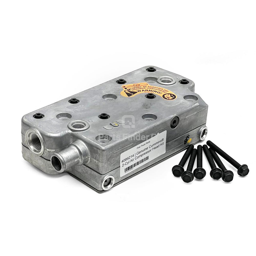9115159202 | Genuine Wabco® Twin Cylinder Cylinder Compressor Head Kit Close-up view