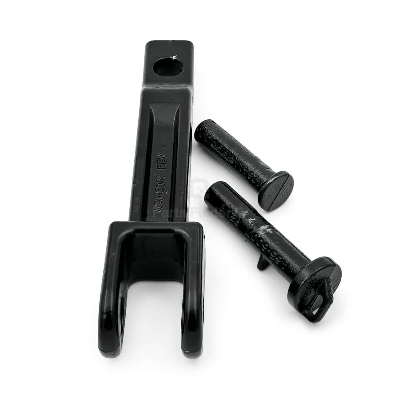 A20-6014 | Genuine Paccar Tow Hook With Pins Kit Top_front_angle