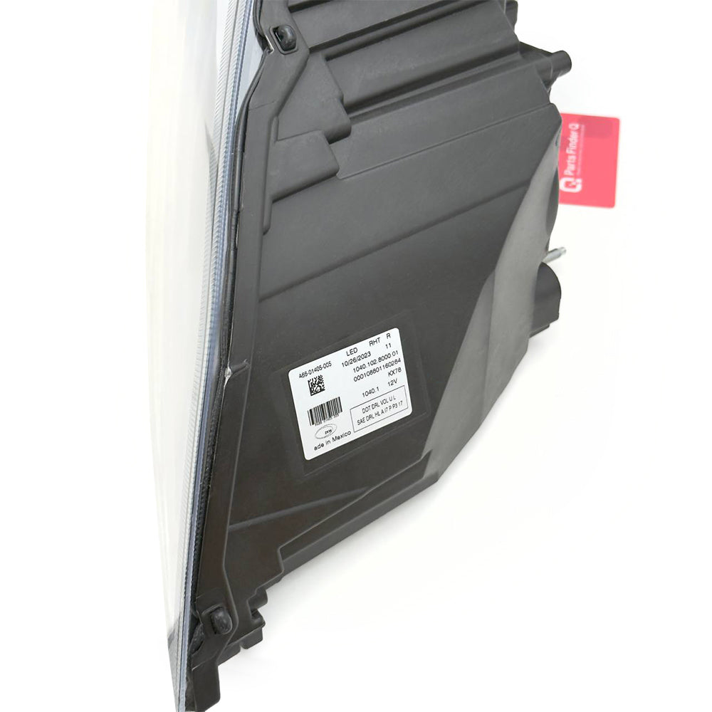 A66-01405-003 | Genuine Freightliner® LED Headlamp Assembly - Right Side Top view