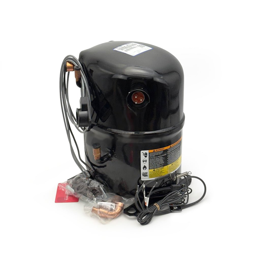 CR24K6E-PFV-875 | Genuine Copeland® CR Series Hermetic Reciprocating Compressor 2 Ton R22 Packaged view