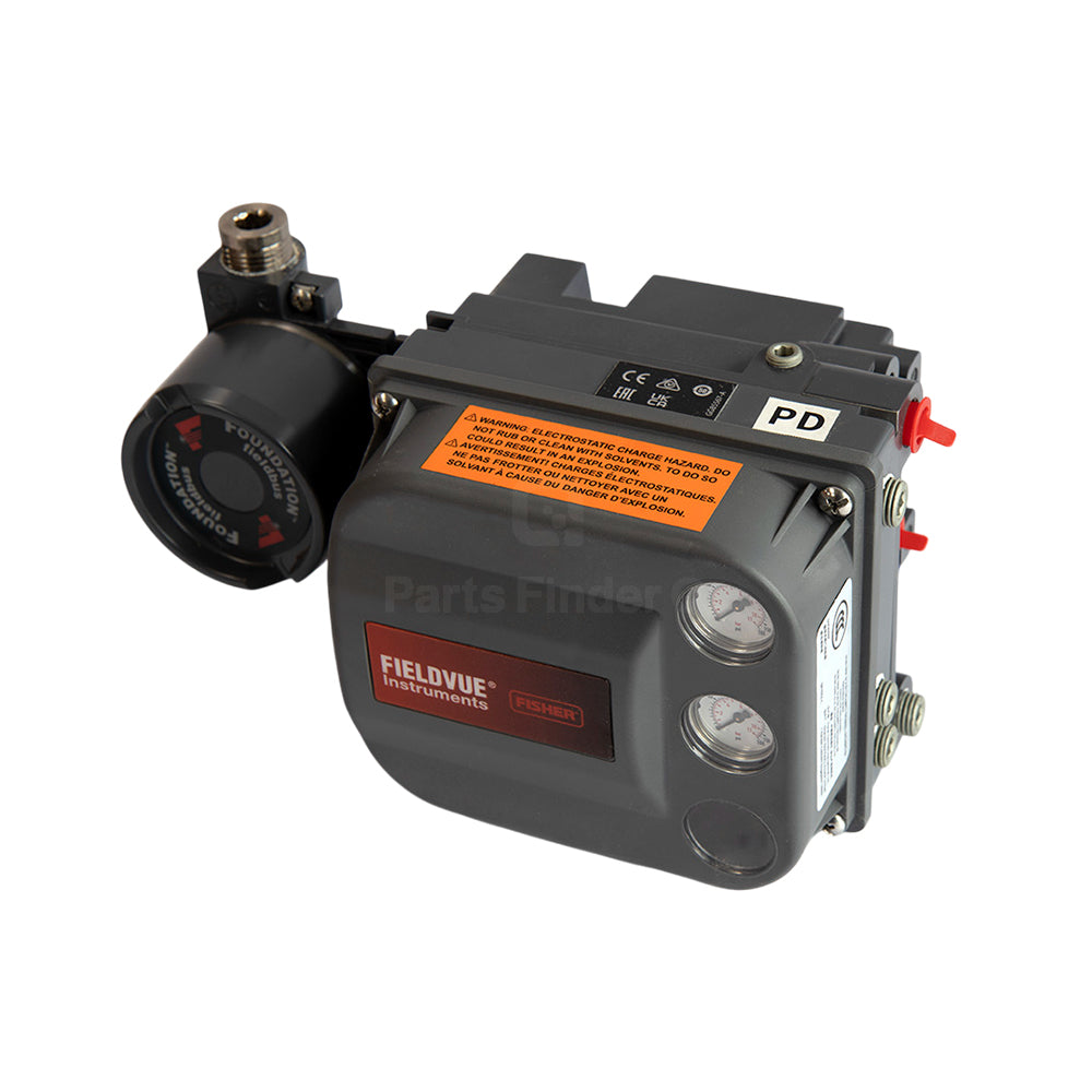 DVC6200 | Genuine Fisher Rosemount® Digital Valve Controller 4–20 mA HART Front-right angle