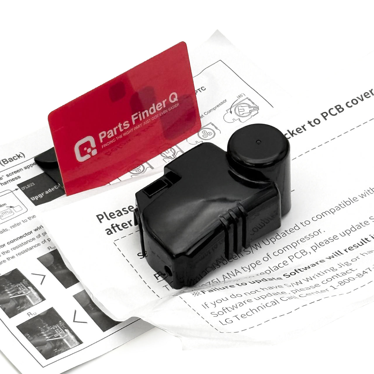 FC75LBNA | Genuine LG® Refrigerator Compressor Assembly Zoomed-in