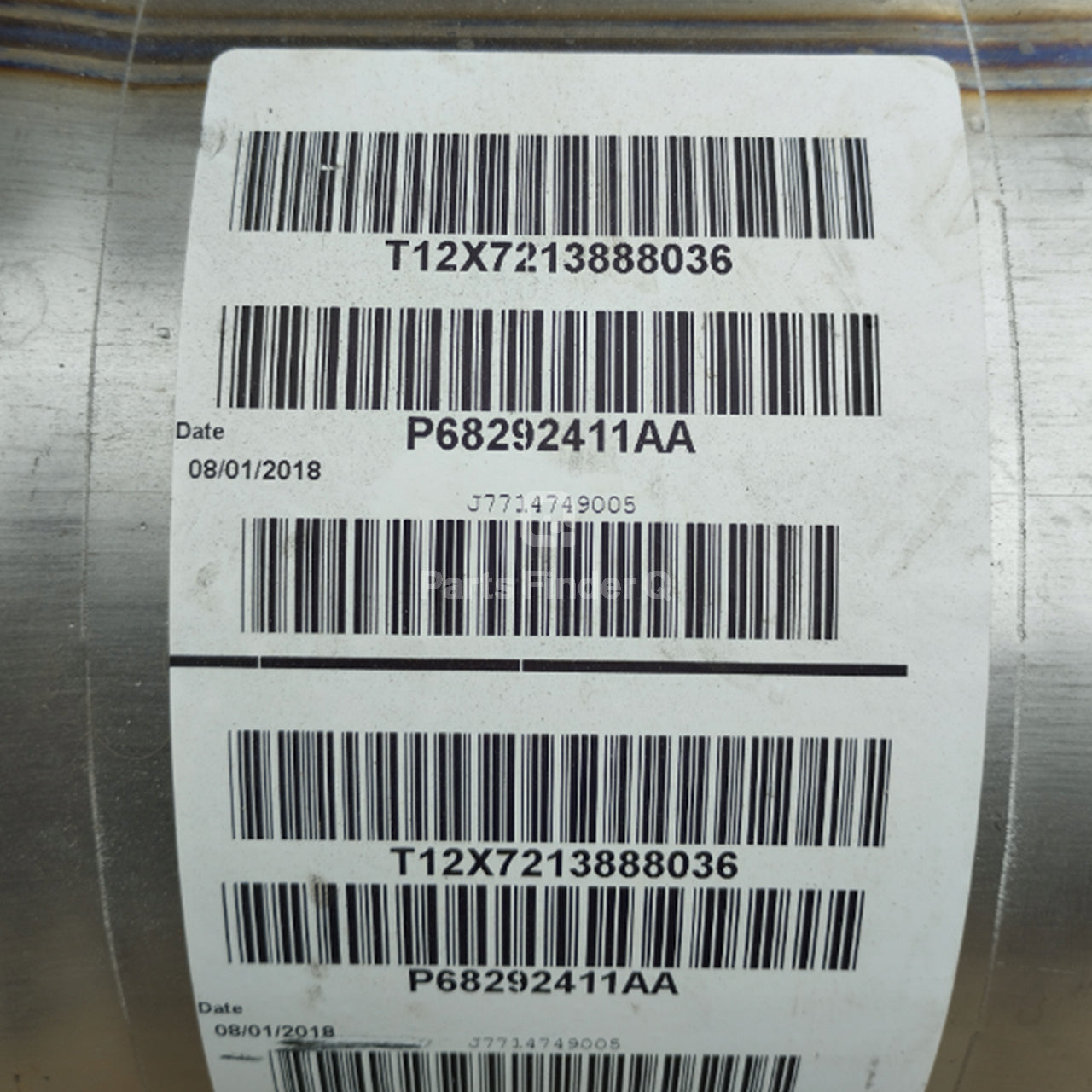 68103161AG | Genuine Mopar® High-Efficiency Selective Catalyst - Parts Finder Q