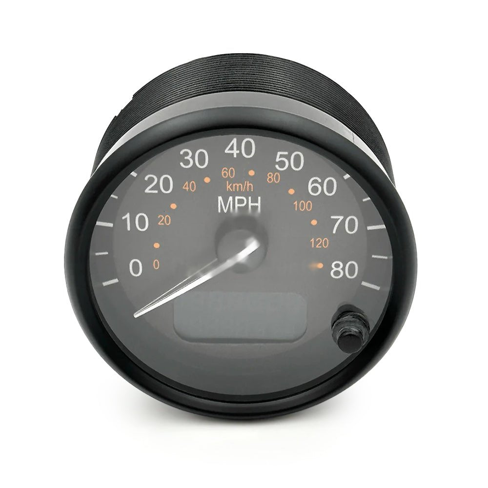 Q43-6034-101001B | Genuine Paccar® Speedometer Gauge 85MM for Peterbilt trucks Front side