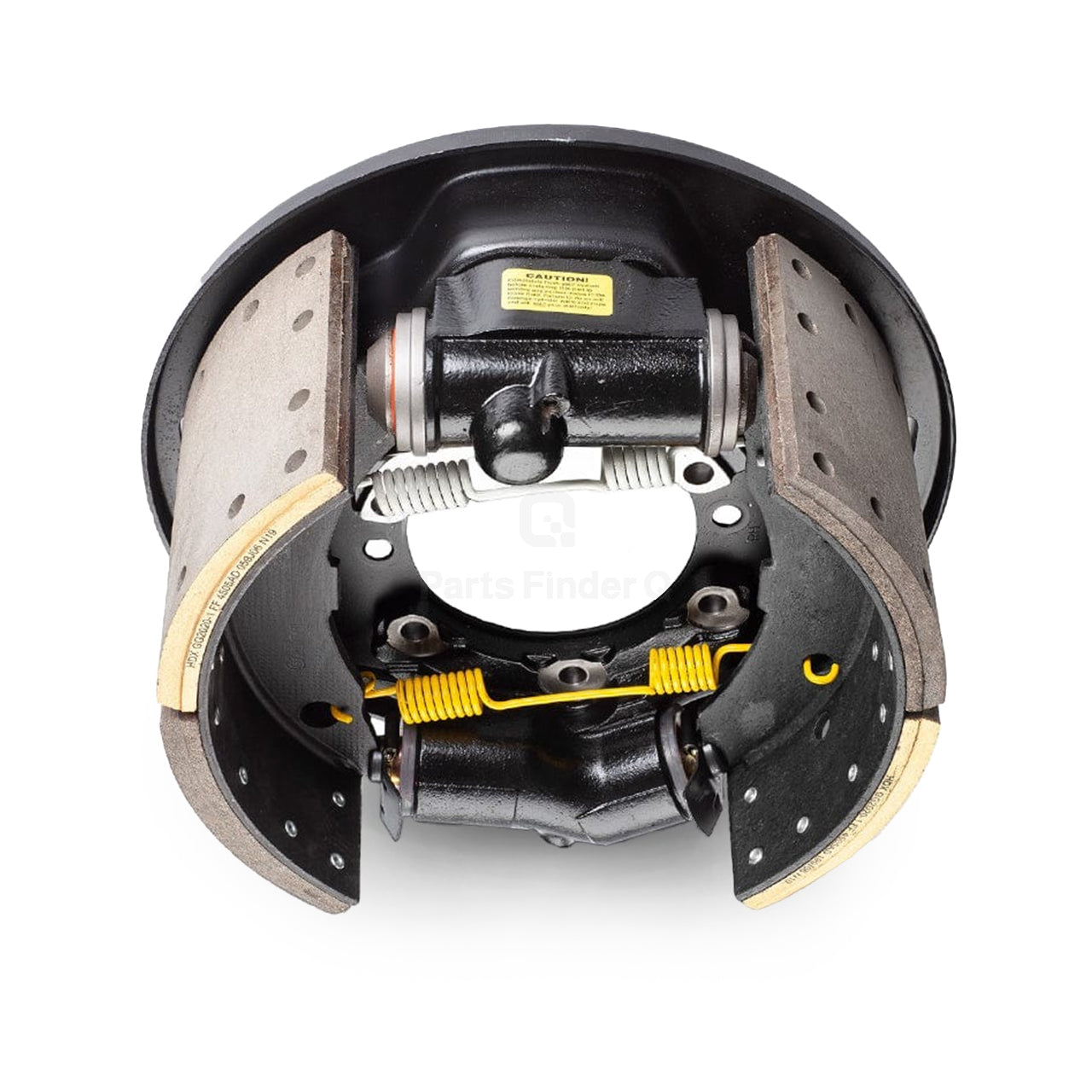 RH202271X | Genuine Haldex® Rear (Right Hand) Brake Backplate Assembly Top-front angle