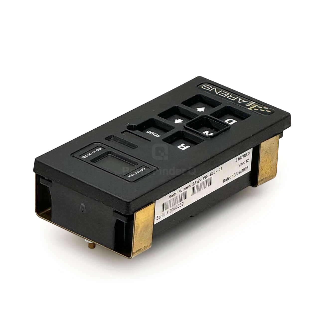 SBW-PB-666-01 | Genuine Allison® Transmission Selector Shift Angled rear-left view