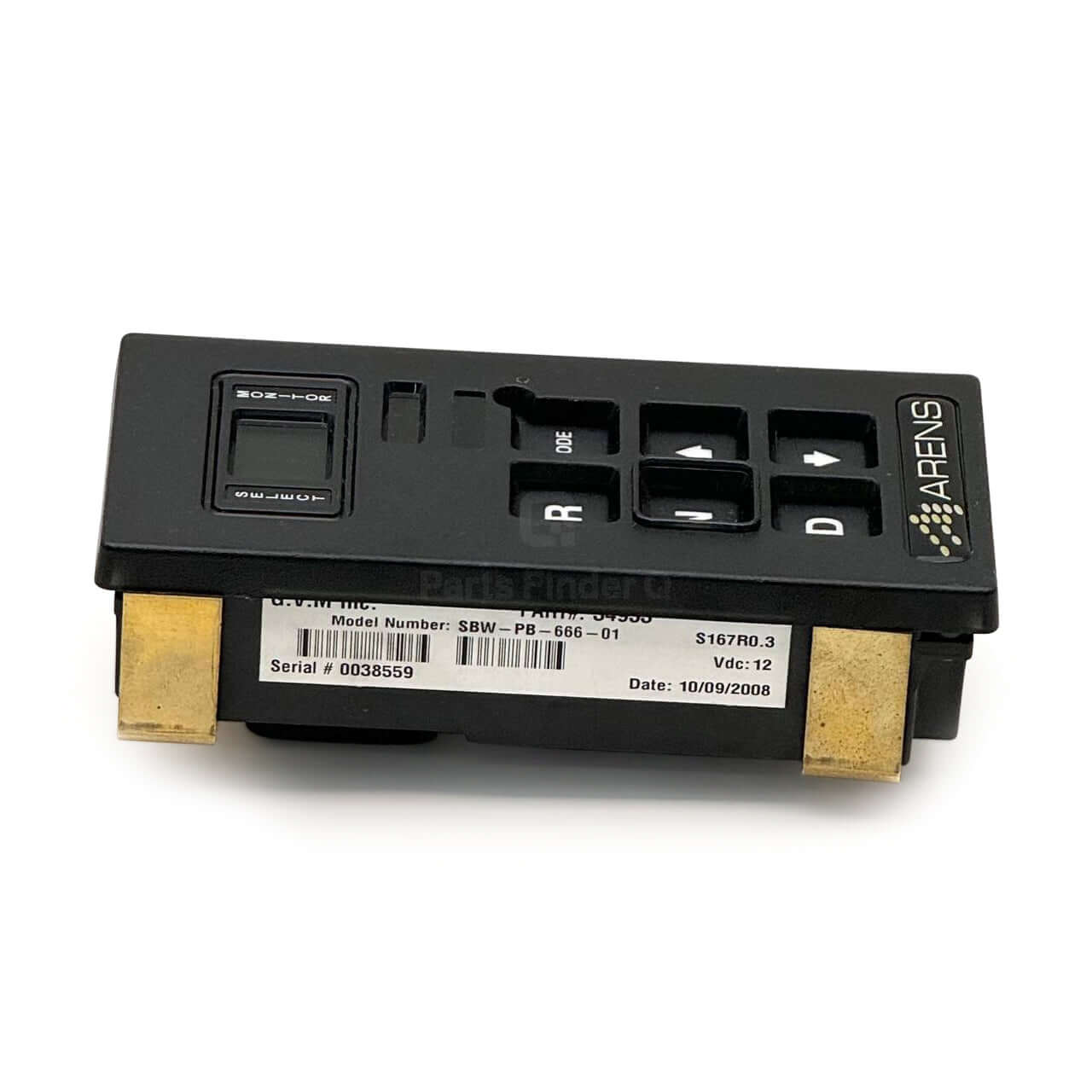 SBW-PB-666-01 | Genuine Allison® Transmission Selector Shift Left-top angle