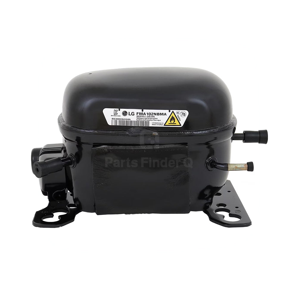 TCA37032028 | Genuine LG® Refrigerator Compressor Set Assembly Front side